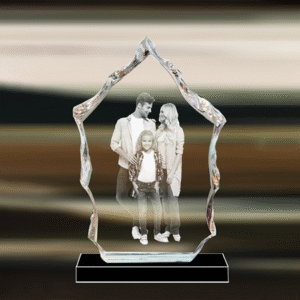 Vertical Iceberg Crystal Cube